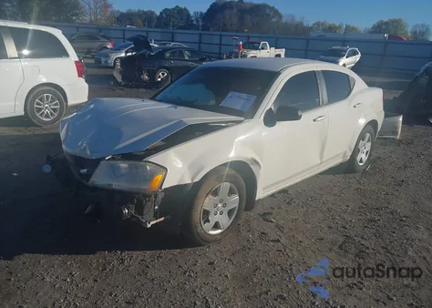 2010 Dodge Avenger Sxt from USA, damaged, VIN 1B3CC4FB7AN155462